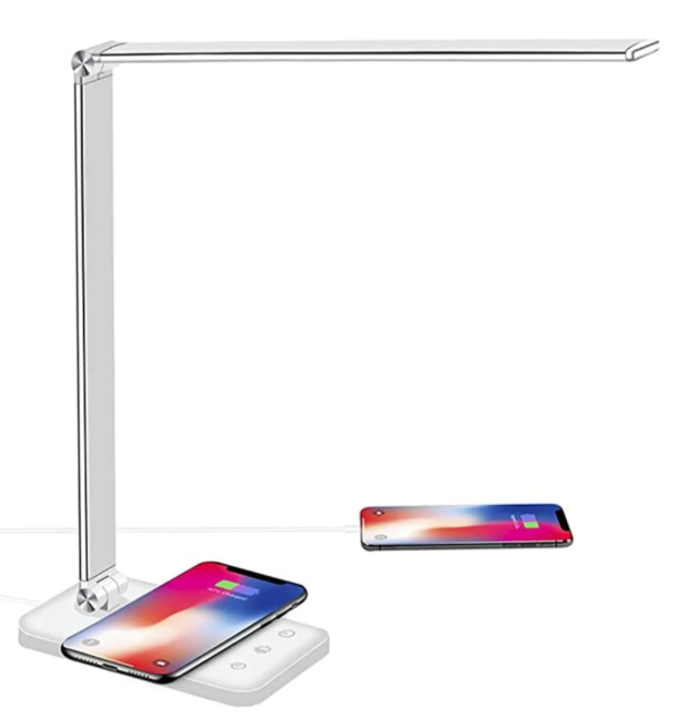 Moderne Justerbar LED Skrivebordslampe med USB-opladning Dæmpbar Bordlampe