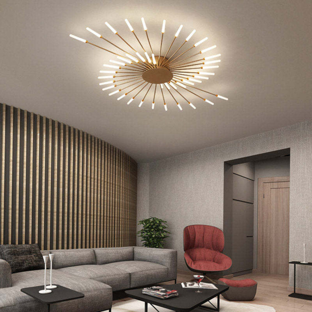 Moderne Stor LED Loftlampe til Stue og Soveværelse
