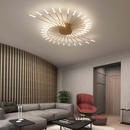 Moderne Stor LED Loftlampe til Stue og Soveværelse