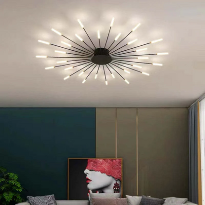 Moderne Stor LED Loftlampe til Stue og Soveværelse