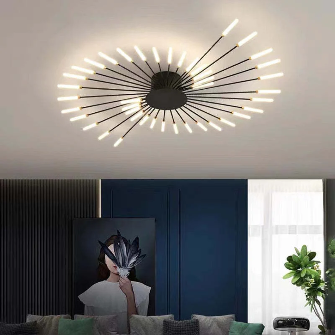 Moderne Stor LED Loftlampe til Stue og Soveværelse