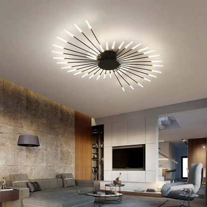 Moderne Stor LED Loftlampe til Stue og Soveværelse