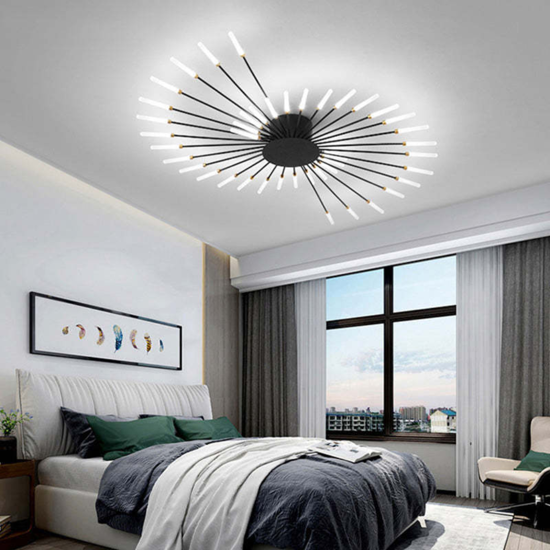 Moderne Stor LED Loftlampe til Stue og Soveværelse