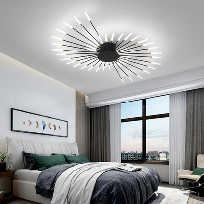 Moderne Stor LED Loftlampe til Stue og Soveværelse