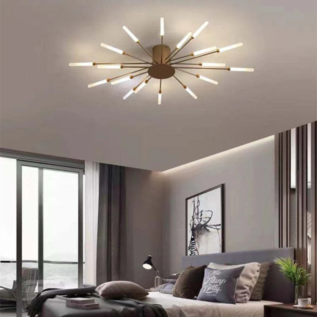 Moderne Stor LED Loftlampe til Stue og Soveværelse