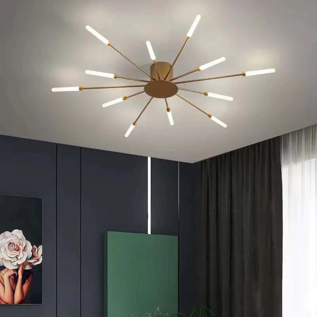 Moderne Stor LED Loftlampe til Stue og Soveværelse