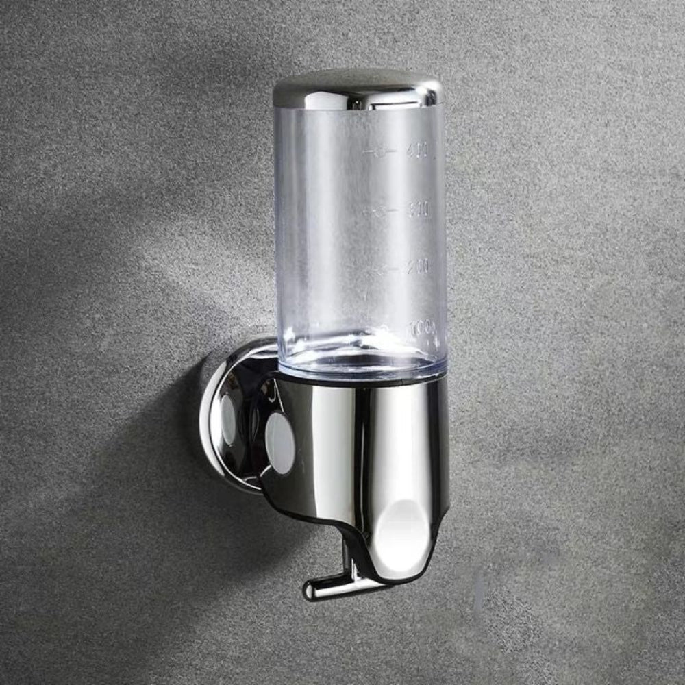 Moderne vægmonteret sæbedispenser i rustfrit stål til badeværelset