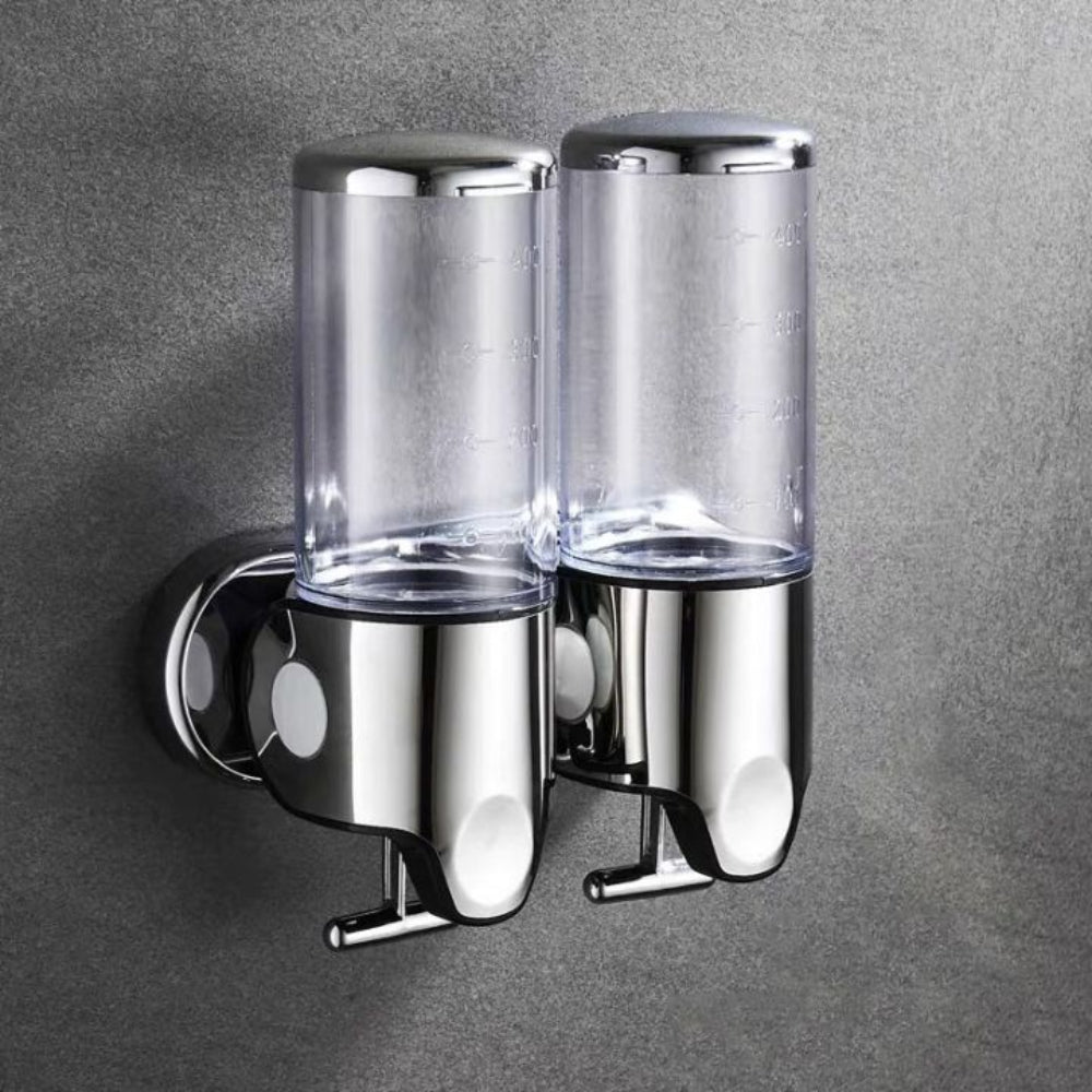 Moderne vægmonteret sæbedispenser i rustfrit stål til badeværelset