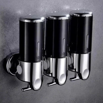 Moderne vægmonteret sæbedispenser i rustfrit stål til badeværelset