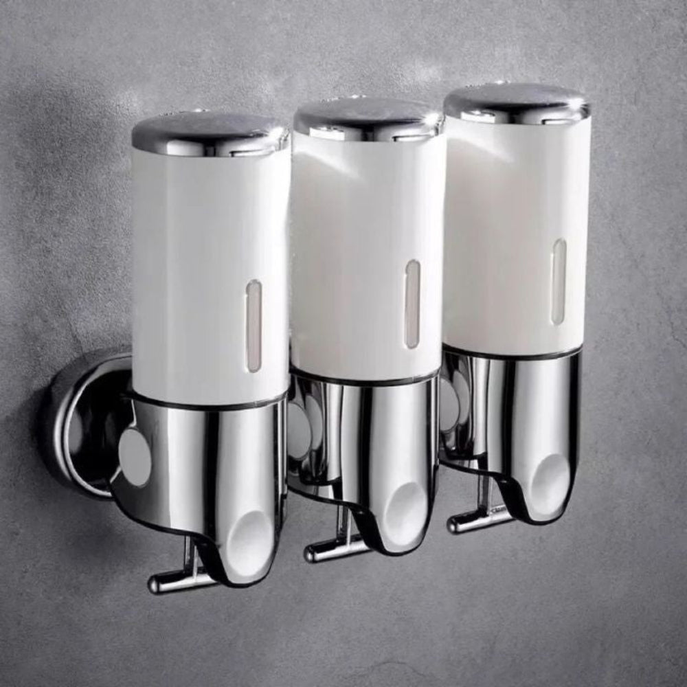 Moderne vægmonteret sæbedispenser i rustfrit stål til badeværelset