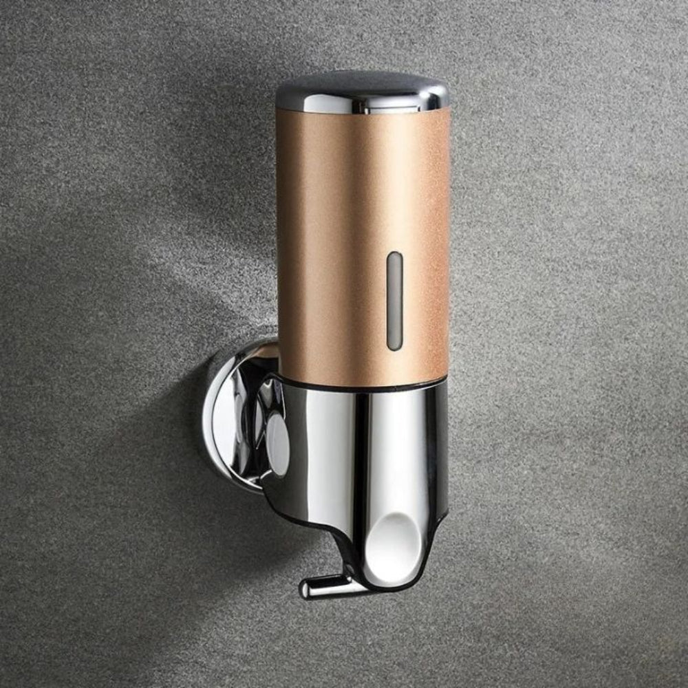 Moderne vægmonteret sæbedispenser i rustfrit stål til badeværelset