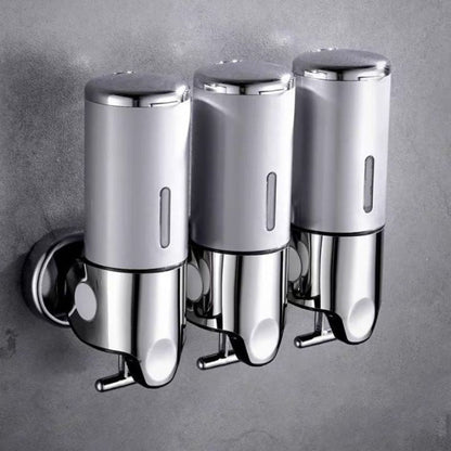 Moderne vægmonteret sæbedispenser i rustfrit stål til badeværelset