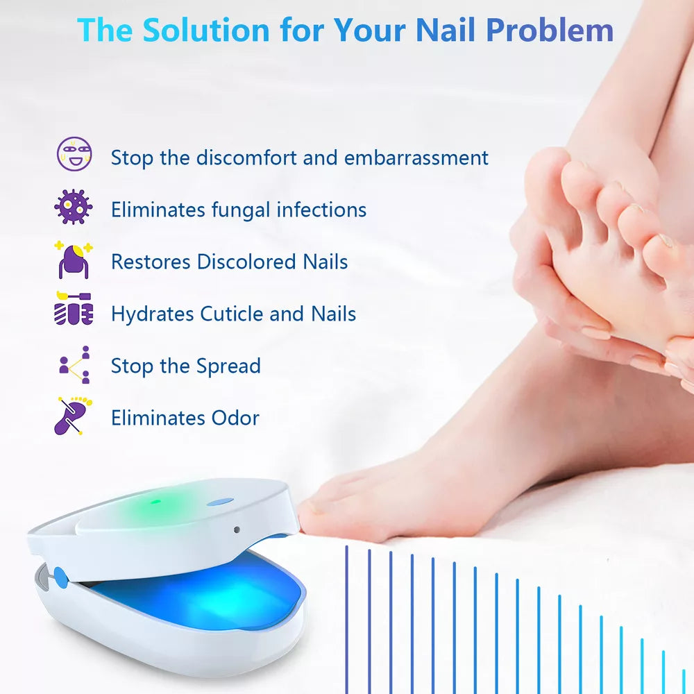 NailCare Laserbehandling mod Neglesvamp – Dobbeltbølget Terapi