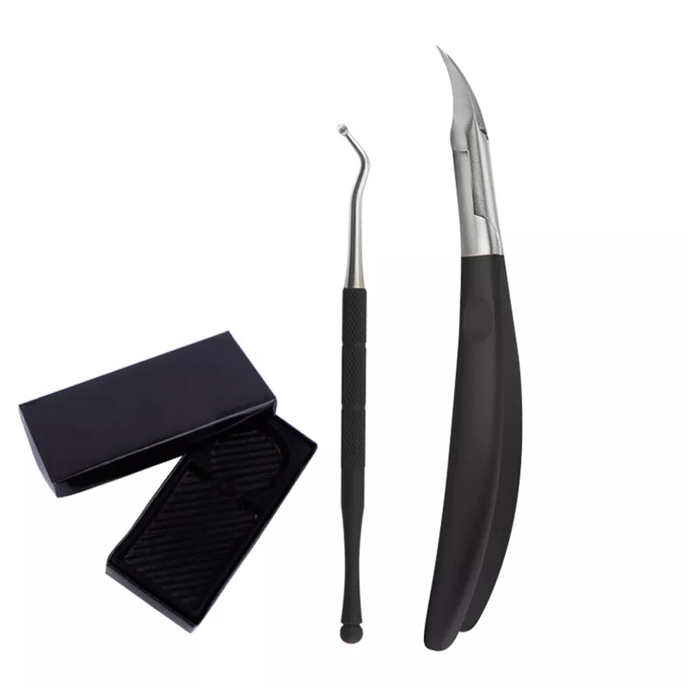 NailCutter Pro Præcisionsklipper til Tånegle i Rustfrit Stål til Tykke Negle