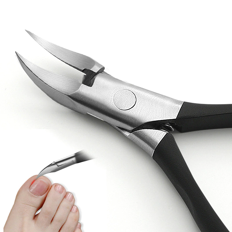NailCutter Pro Præcisionsklipper til Tånegle i Rustfrit Stål til Tykke Negle