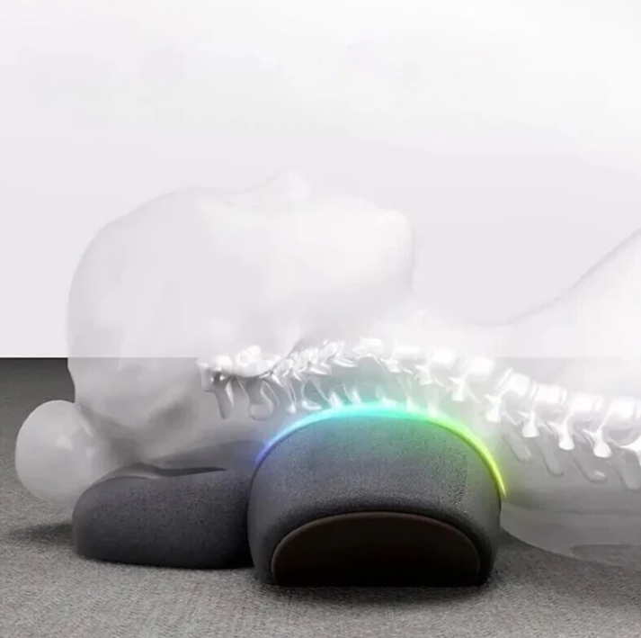NeckEase Ortopædisk Memory Foam Pude til Nakkestøtte