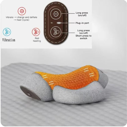 NeckEase Ortopædisk Memory Foam Pude til Nakkestøtte
