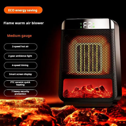 NeutralHeat elektrisk varmeblæser til store rum med energibesparende design