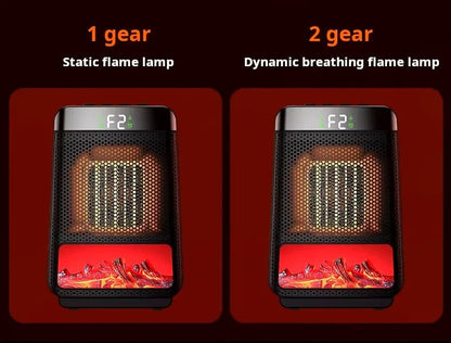 NeutralHeat elektrisk varmeblæser til store rum med energibesparende design