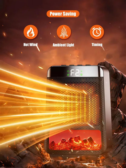 NeutralHeat elektrisk varmeblæser til store rum med energibesparende design