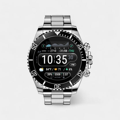 Nexos Pro Taktisk Smartwatch med GPS og Sundhedsmåling