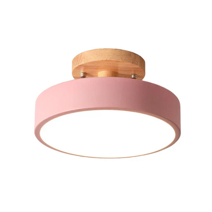 Nordisk LED Loftlampe med Minimalistisk Skandinavisk Design