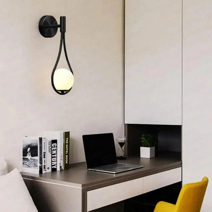 Nordisk Minimalistisk LED Væglampe – Moderne Stemningsbelysning til Indendørs Brug