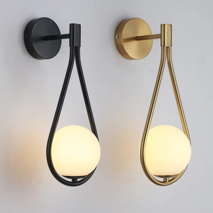 Nordisk Minimalistisk LED Væglampe – Moderne Stemningsbelysning til Indendørs Brug