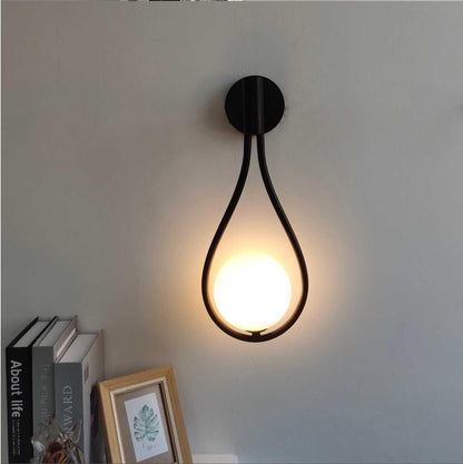 Nordisk Minimalistisk LED Væglampe – Moderne Stemningsbelysning til Indendørs Brug