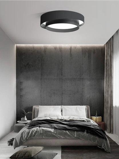 NordicAura Minimalistisk LED Loftlampe i Skandinavisk Design