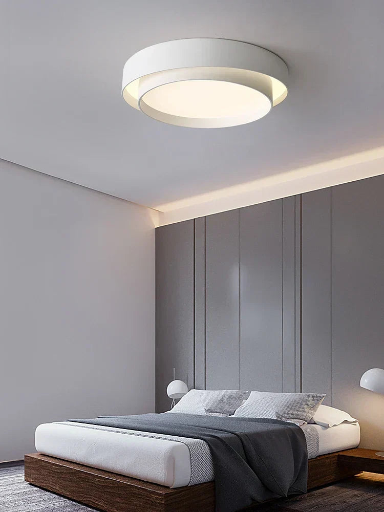 NordicAura Minimalistisk LED Loftlampe i Skandinavisk Design