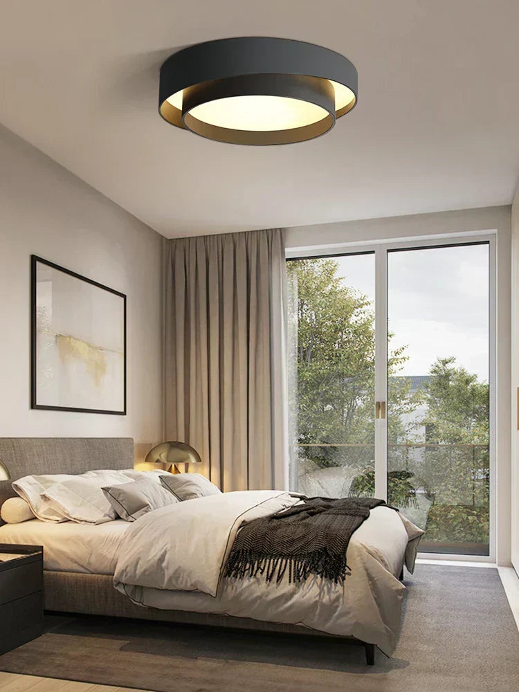 NordicAura Minimalistisk LED Loftlampe i Skandinavisk Design