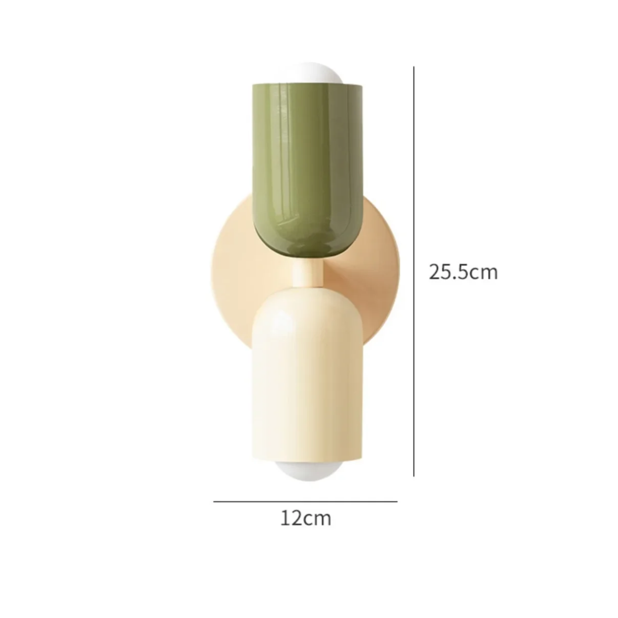 NordicGlow Minimalistisk LED Væglampe i Skandinavisk Design