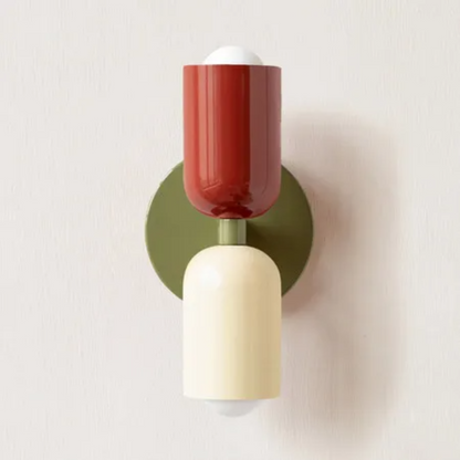NordicGlow Minimalistisk LED Væglampe i Skandinavisk Design