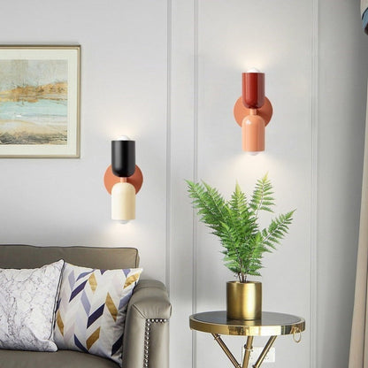 NordicGlow Minimalistisk LED Væglampe i Skandinavisk Design