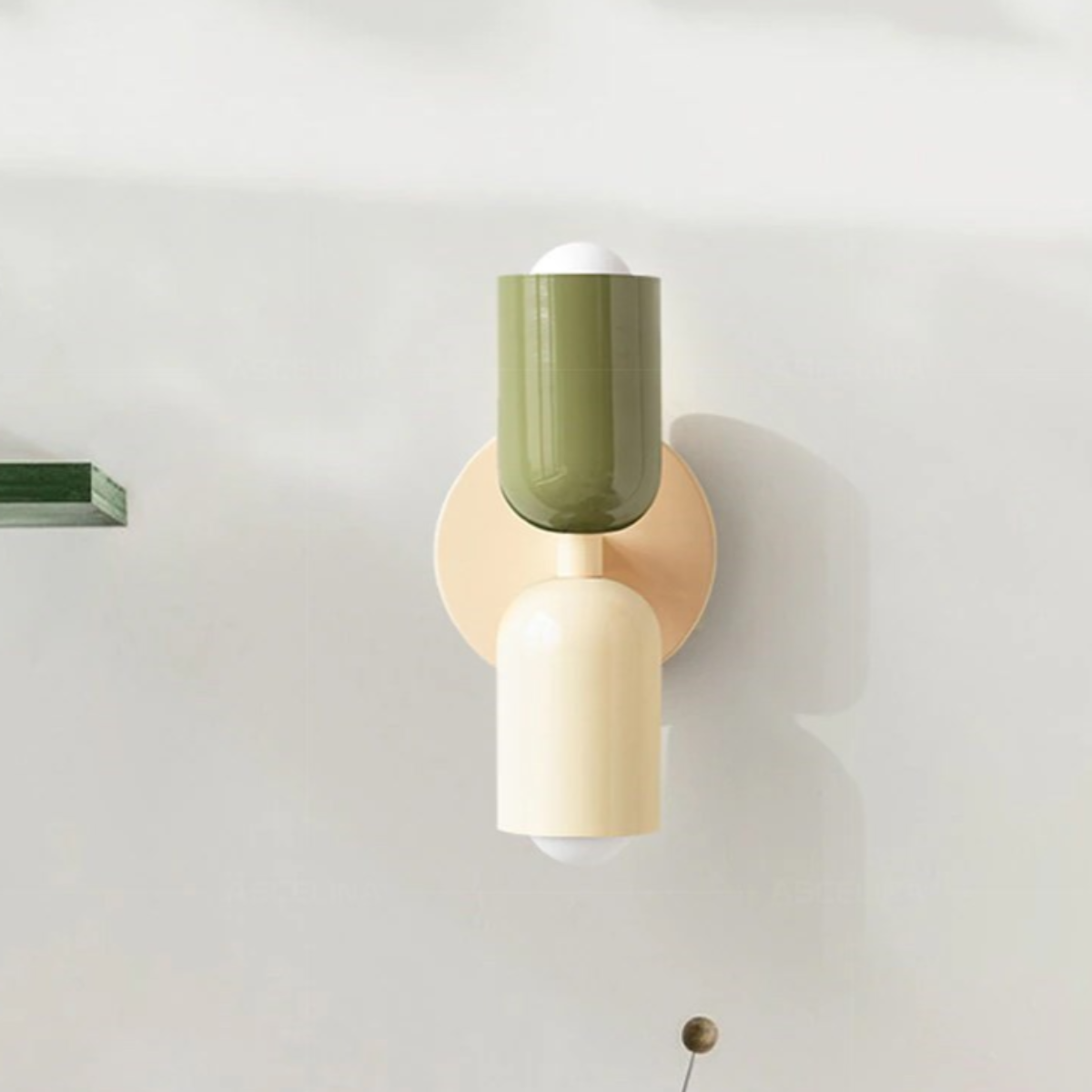 NordicGlow Minimalistisk LED Væglampe i Skandinavisk Design