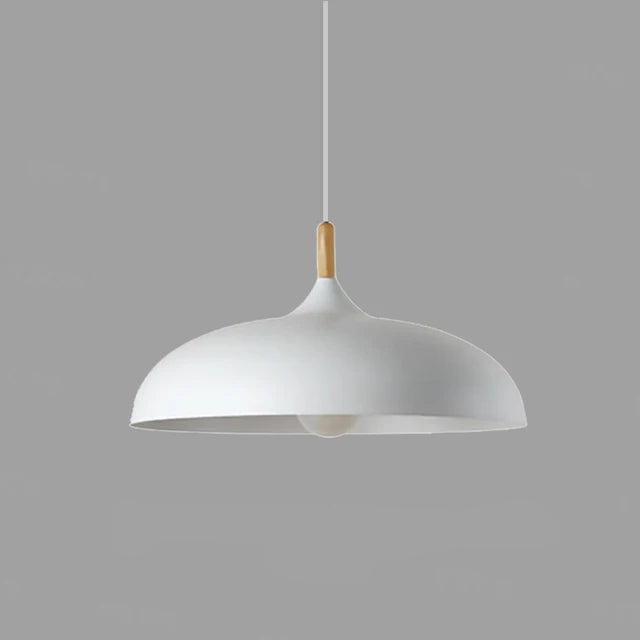 NordicOak Scandinavian Oak Ceiling Light Modern LED Pendant Lamp