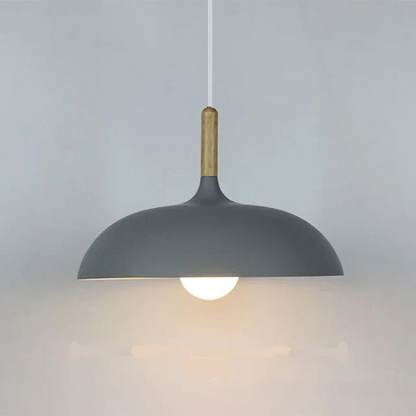 NordicOak Scandinavian Oak Ceiling Light Modern LED Pendant Lamp