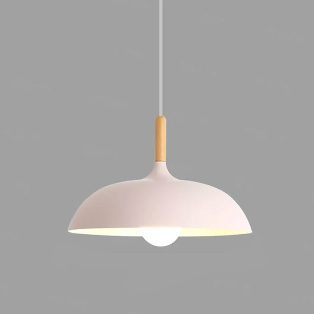 NordicOak Scandinavian Oak Ceiling Light Modern LED Pendant Lamp