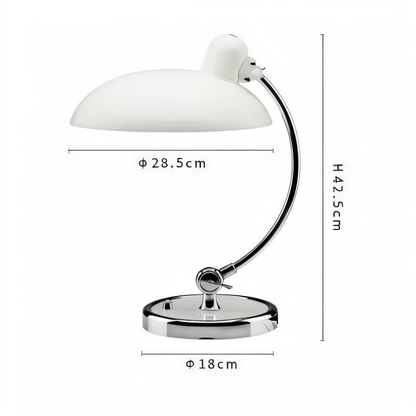 NostaChic Vintage Bordlampe i Jern med Justerbar Arm til Skrivebord og Læsning