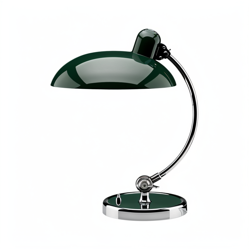 NostaChic Vintage Bordlampe i Jern med Justerbar Arm til Skrivebord og Læsning