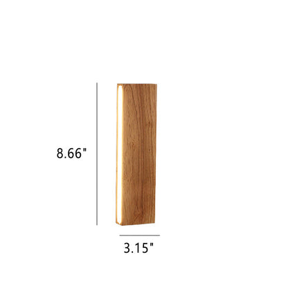 OakBeam LED-væglampe i massivt træ med minimalistisk design