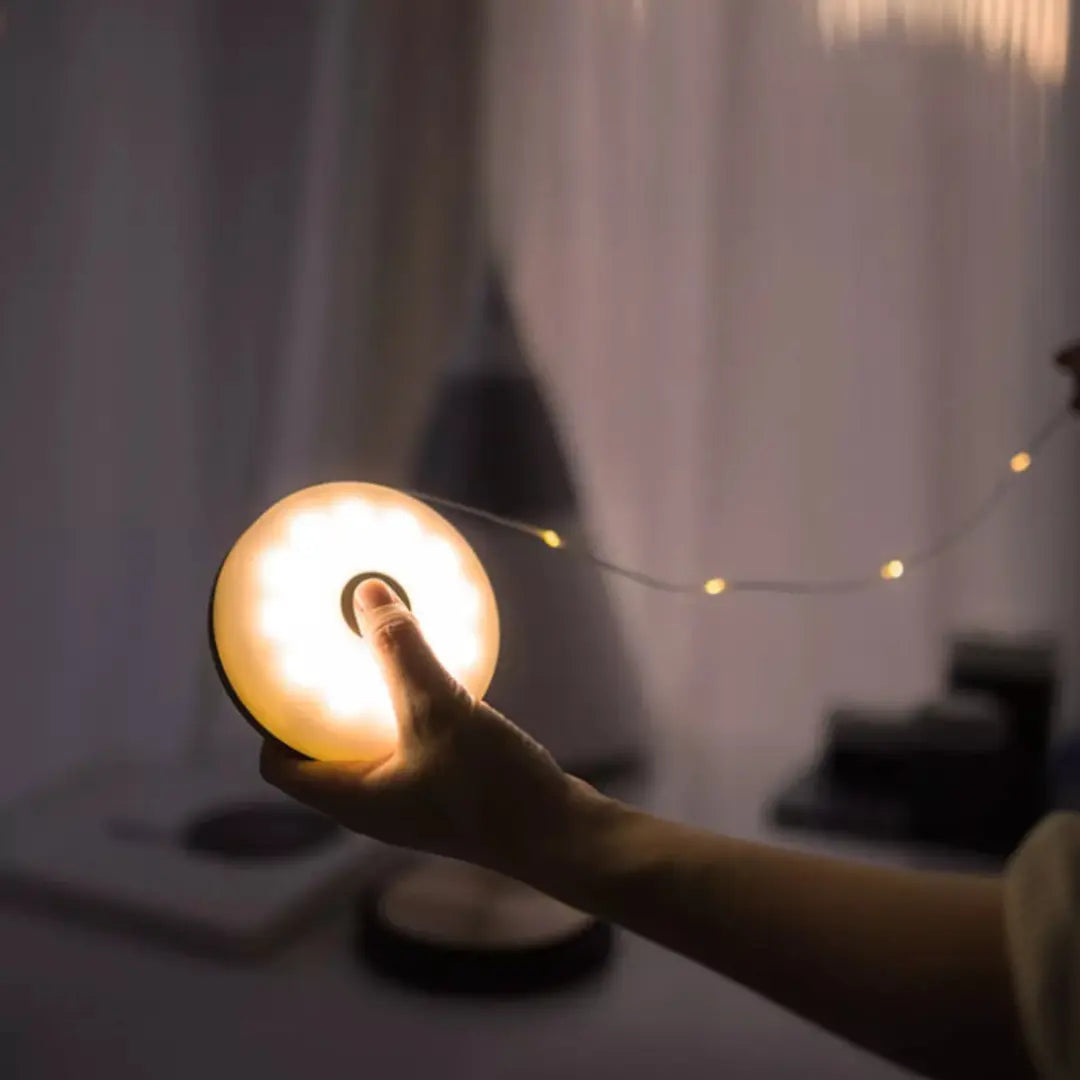 Oprullelig LED Campinglampe 10 m – USB Opladelig Vandtæt