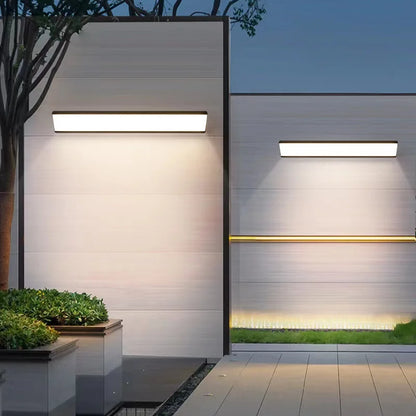 PatioGlow LED Udendørs Væglampe – Vandtæt Moderne Facadelampe