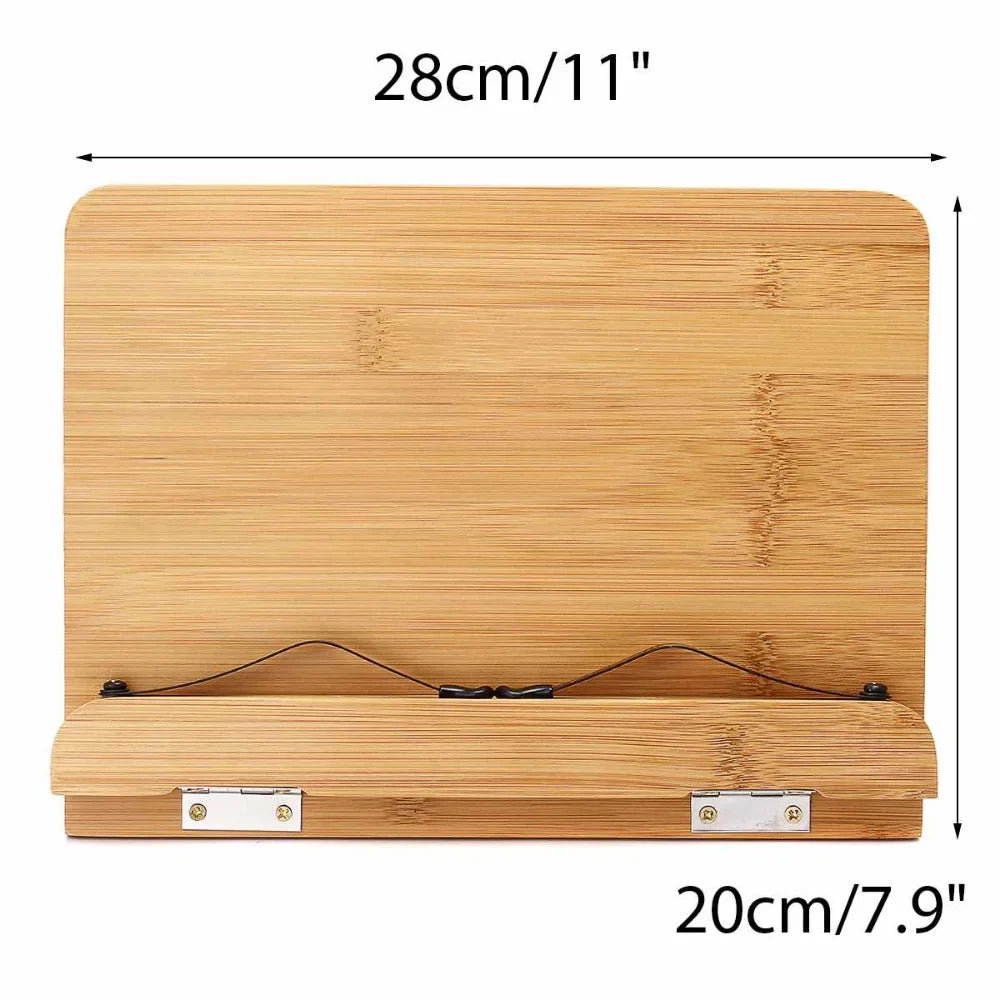 Justerbar Bogholder til Bøger og Tablet med Ergonomisk Design