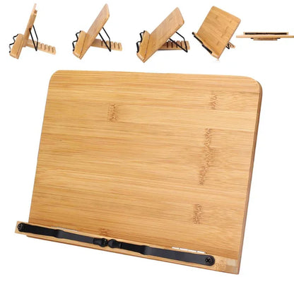 Justerbar Bogholder til Bøger og Tablet med Ergonomisk Design