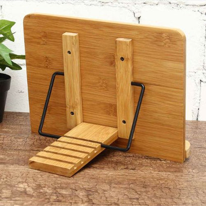 Justerbar Bogholder til Bøger og Tablet med Ergonomisk Design