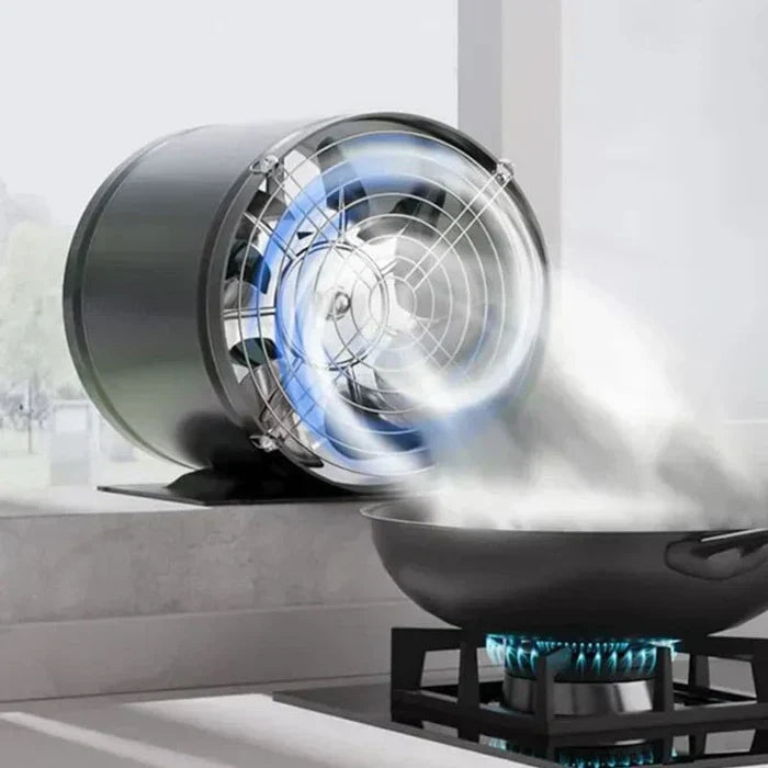 Powerful Lydsvag Udsugningsventilator til Køkken, Bad og Hjem