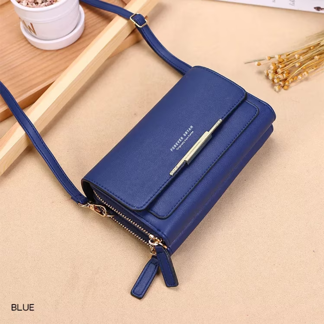 Eksklusiv Læder Crossbody Taske Elegant Skuldertaske til Hverdag og Særlige Anledninger