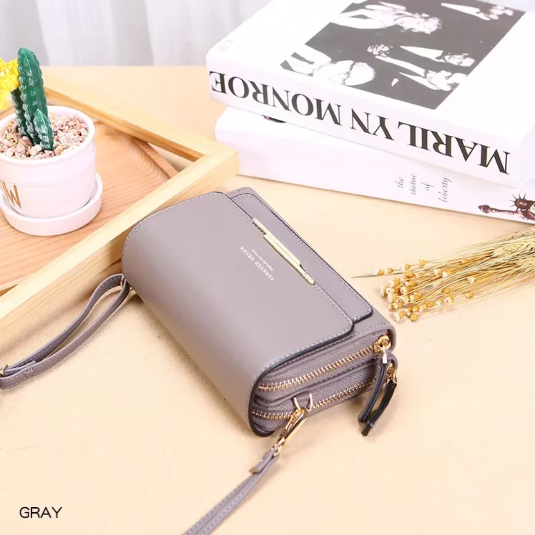 Eksklusiv Læder Crossbody Taske Elegant Skuldertaske til Hverdag og Særlige Anledninger